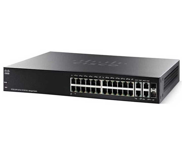 سوئیچ 24 پورت مدیریتی سیسکو مدل اس اف 350 - 24