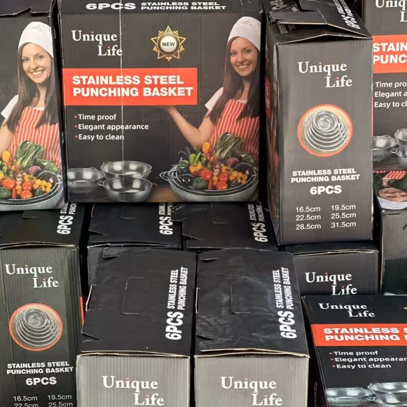 آبکش پانچی 6پارچه یونیک