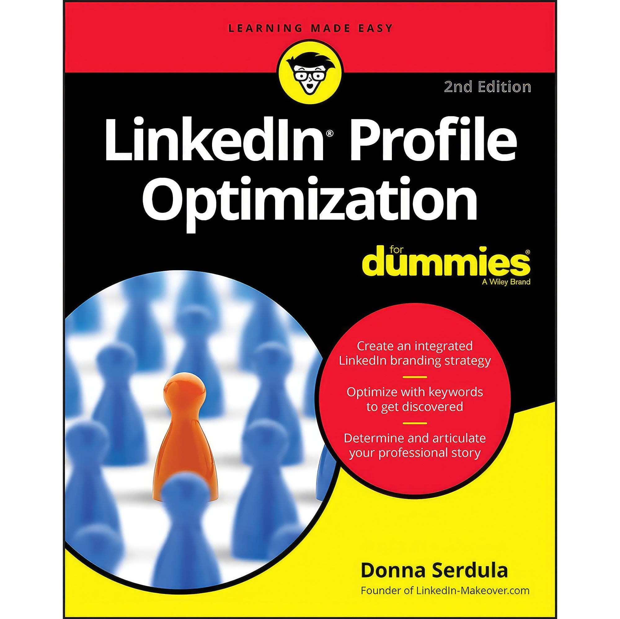 کتاب زبان اصلی LinkedIn Profile Optimization For Dummies اثر Donna Serdula