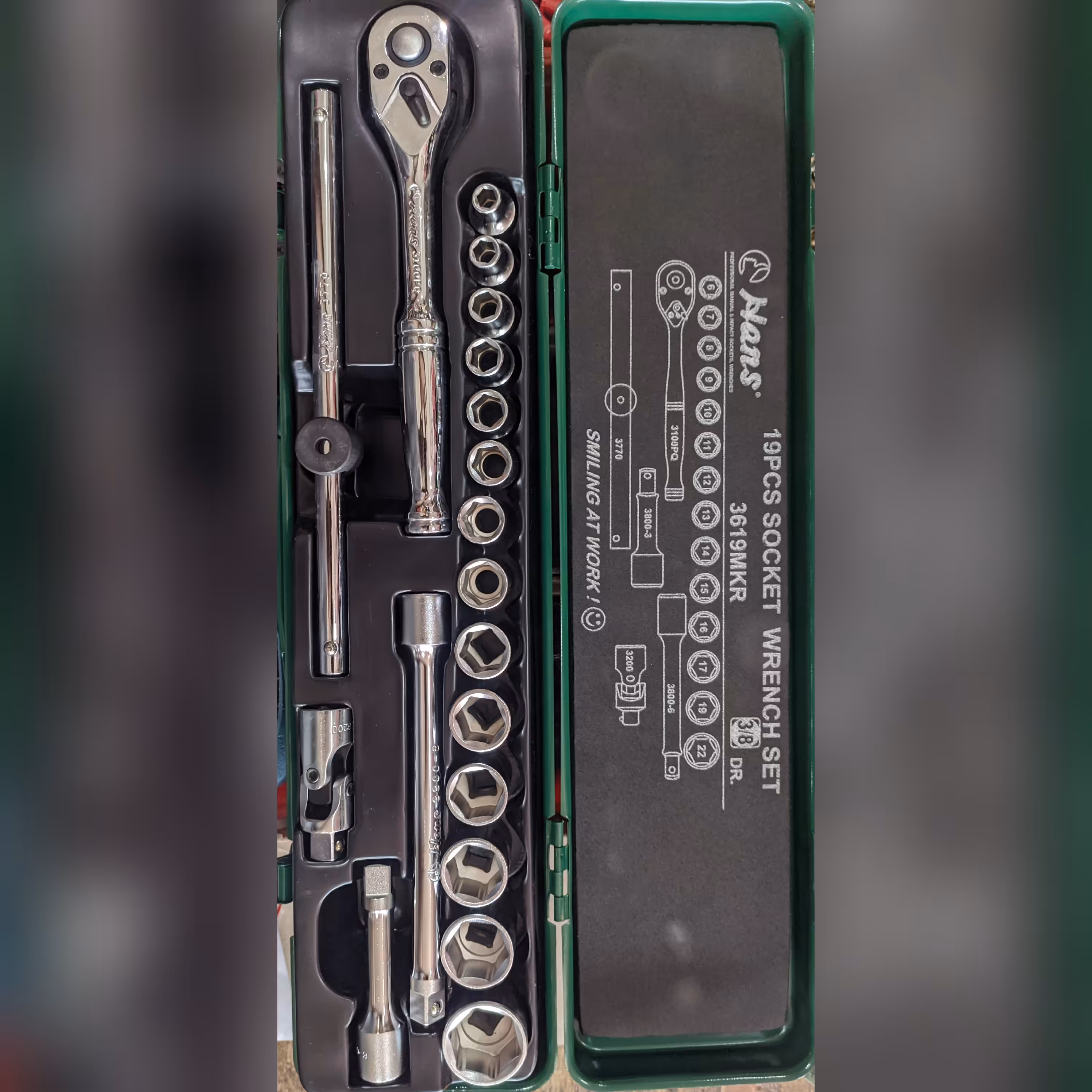 جعبه بکس مدل 3619 هنس تایوان

