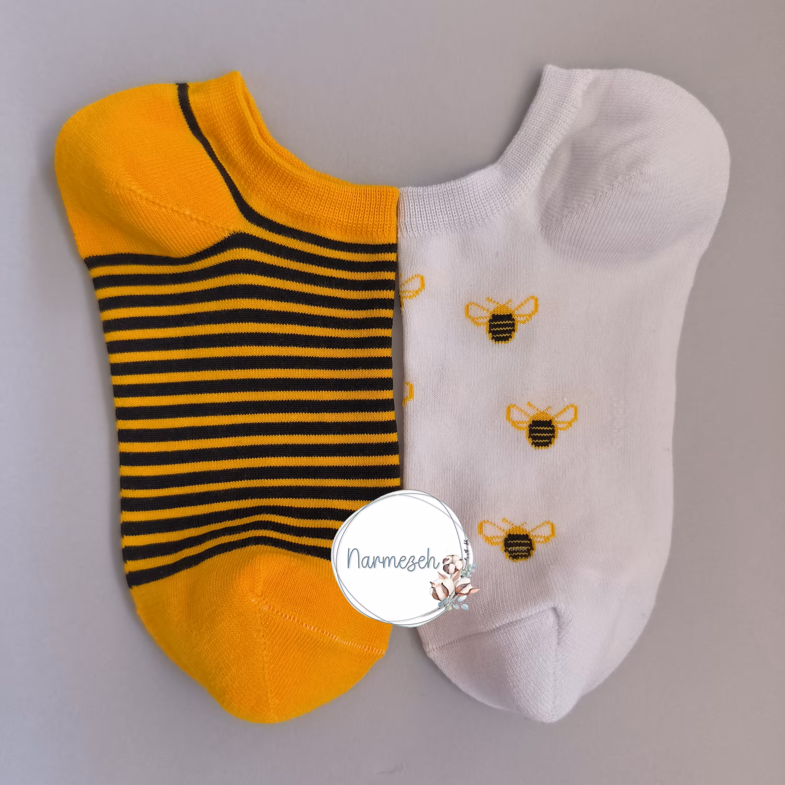 جوراب زیرقوزکی تا به تا زنبوری
