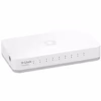 سوییچ شبکه 8 پورت مگابیتی و دسکتاپ دی لینک مدل DES-1008A