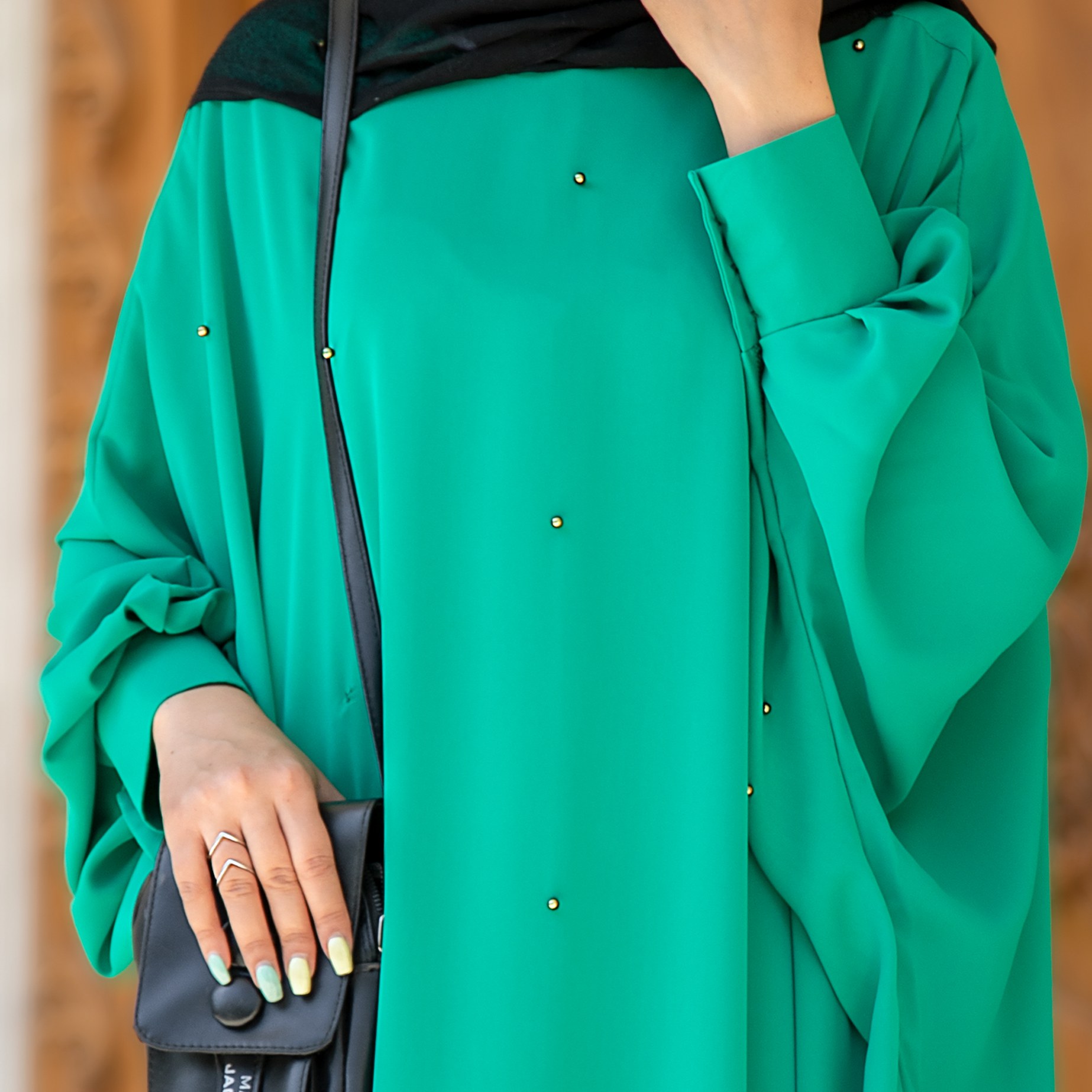 عبا.مانتو.حجاب.جلوبسته.زیپ مخفی در پشت.دخترانه.زنانه.