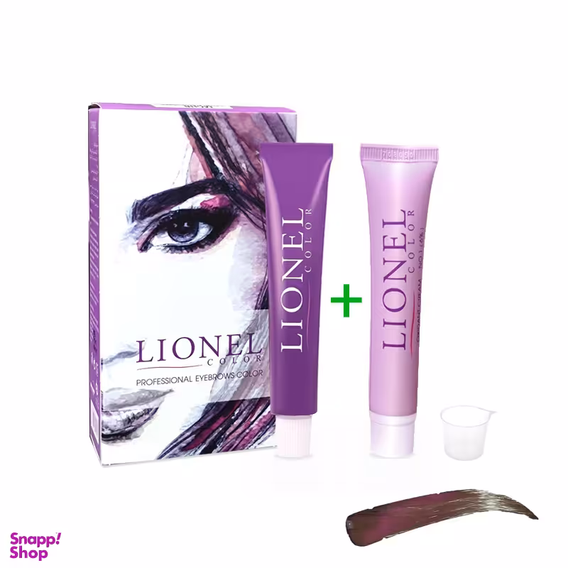 کیت رنگ ابرو لیونل (Lionel) شماره SS8 رنگ دودی شنی حجم 15 میلی‌لیتر