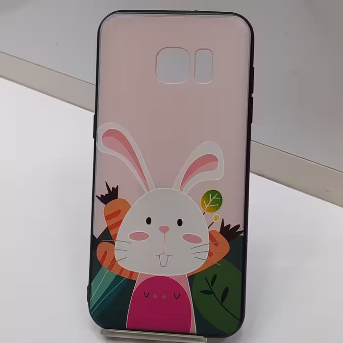 کاور گوشی سامسونگ S7 EDGEدارای 4طرح مختلف جنس پلاستیک سخت 