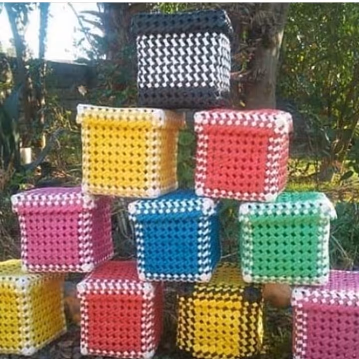 باکس گره ای حصیری دستباف(تسمه ای)