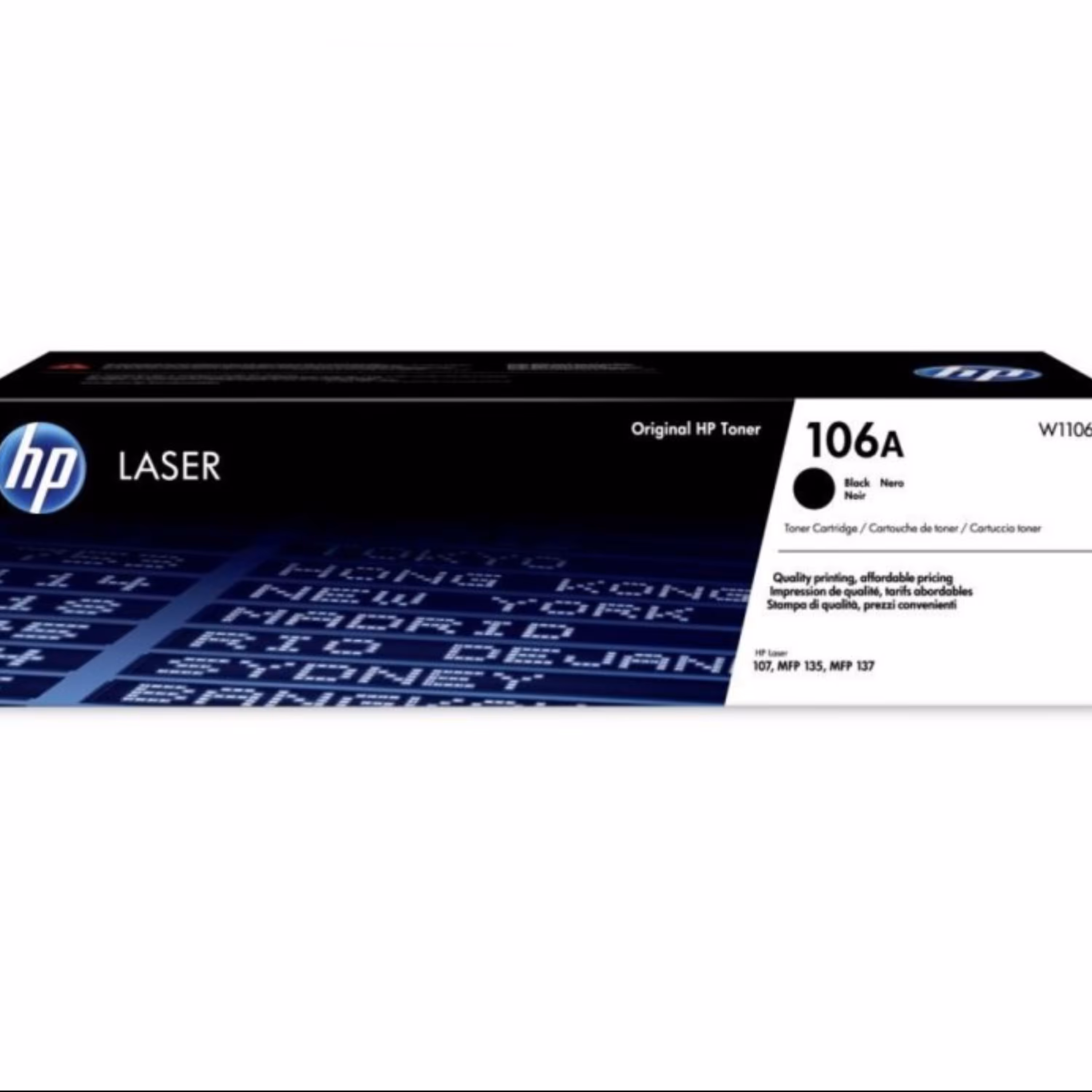 کارتریج تونر لیزری مشکی اچ پی HP 106A