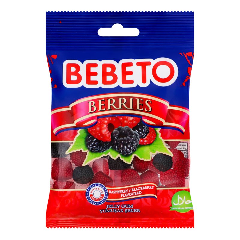 پاستیل ببتو تمشک 70 گرمی bebeto
