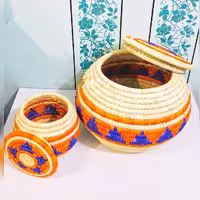 ست خمره برنجی و جای حبوباتی  ظریف بافت