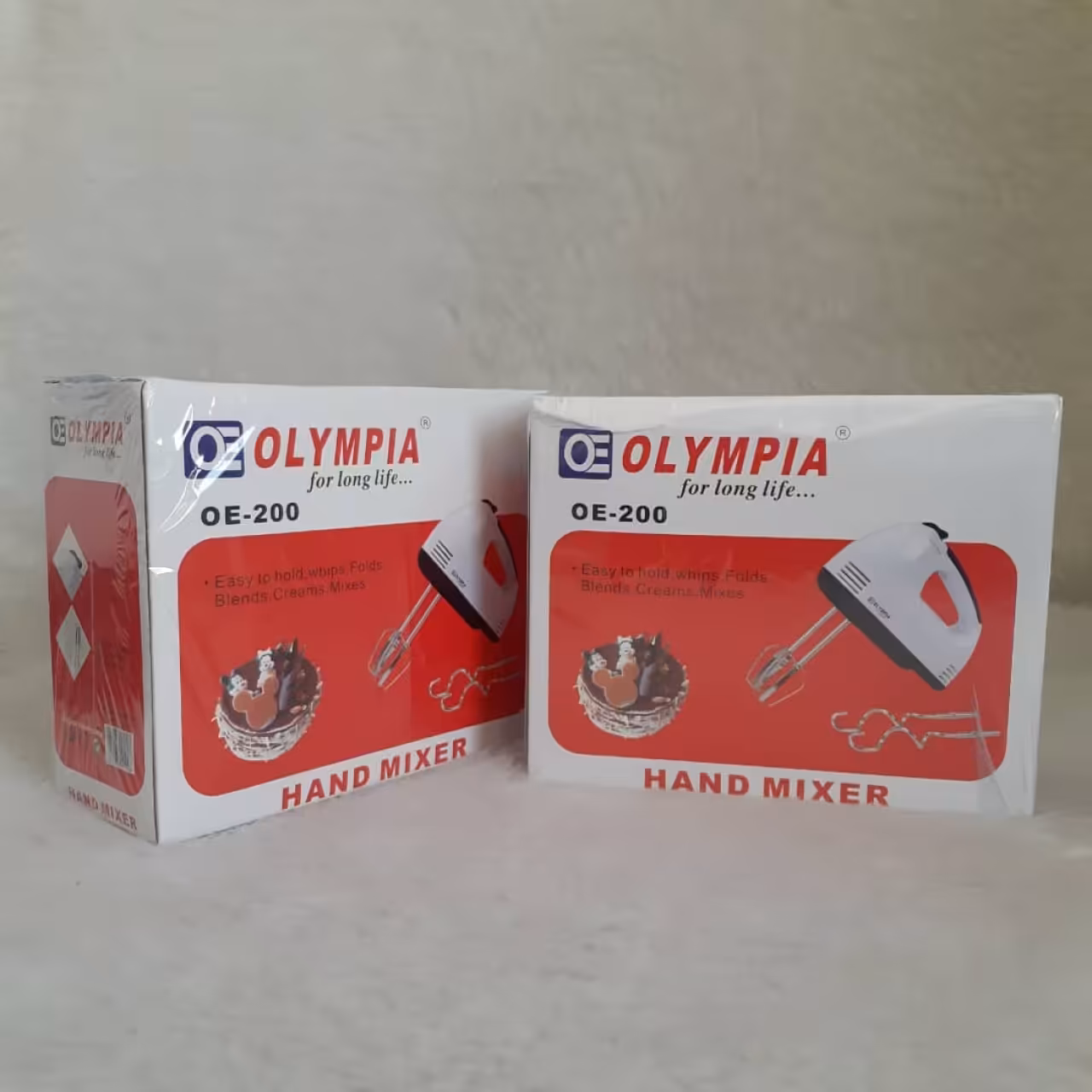 همزن برقی 200 وات المپیا مدل OE-200 بسته دو عددی