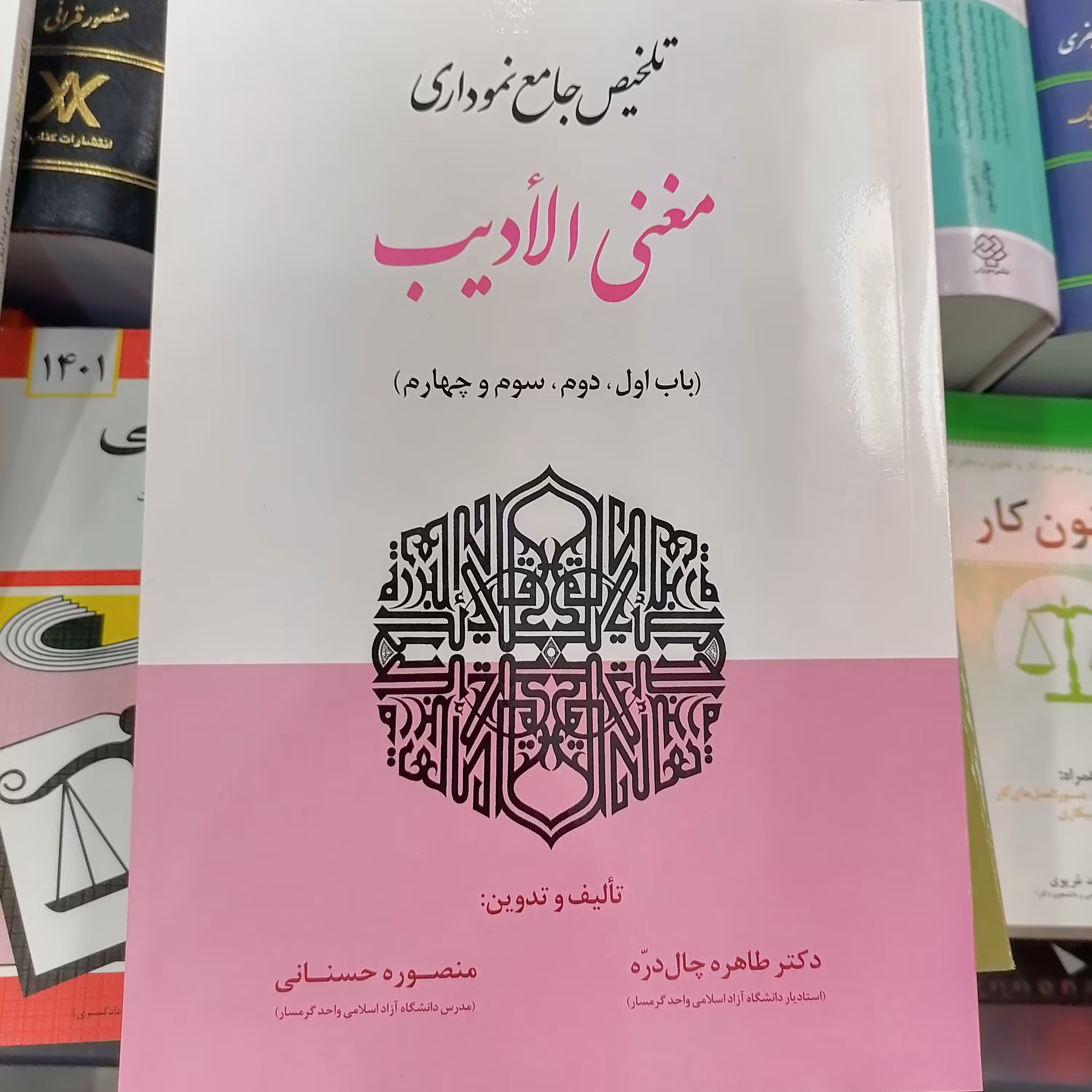 کتاب تلخیص جامع نموداری مغنی الادیب باب اول دوم سوم و چهارم

