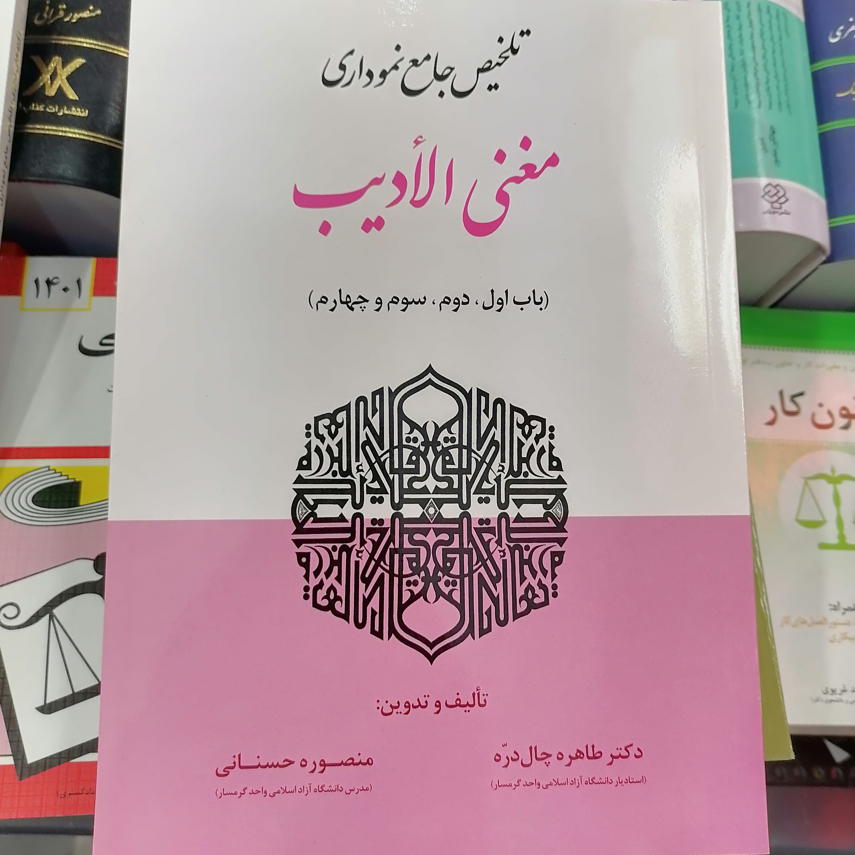 کتاب تلخیص جامع نموداری مغنی الادیب باب اول دوم سوم و چهارم