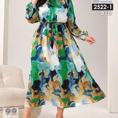 پیراهن مجلسی بیگ سایز 2522