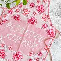 پیشبند مخمل نسوز مدل ریحان طرح 16