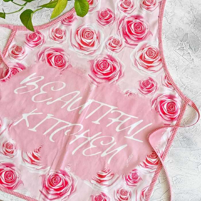 پیشبند مخمل نسوز مدل ریحان طرح 16