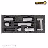 ست میکرومتر لوله آسیمتو داخل سنج 300-50 میلی متر مدل 0-01-240