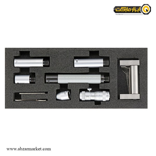 ست میکرومتر لوله آسیمتو داخل سنج 300-50 میلی متر مدل 0-01-240