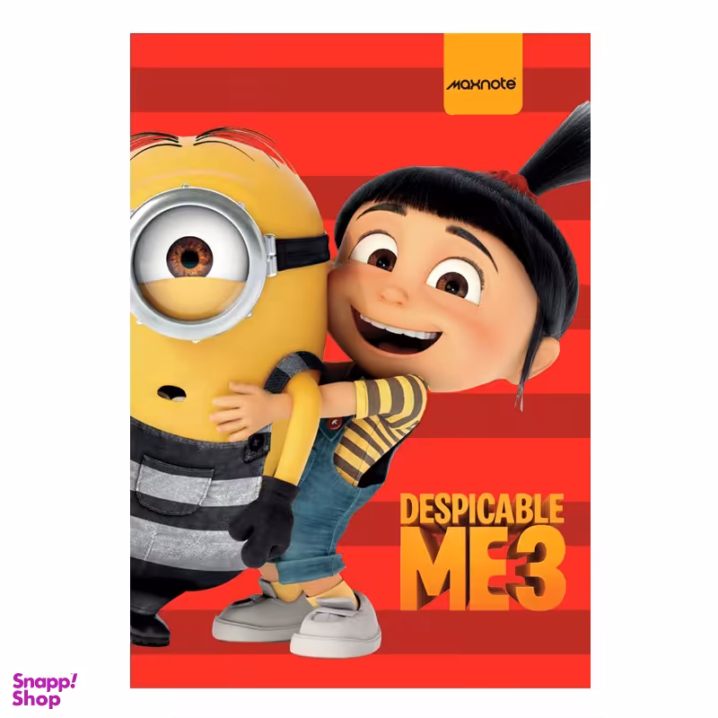 دفتر 100 برگ سیمی مکث نوت طرح مینیون کد 9111