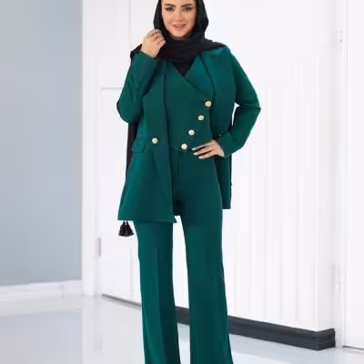 ست کت و شلوار سه تیکه