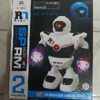 ربات آدم باطریخور، موزیکال، چراغدار، متحرک، وارداتی 