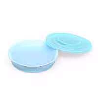 بشقاب درب دار توییست شیک Twistshake رنگ پاستل آبی