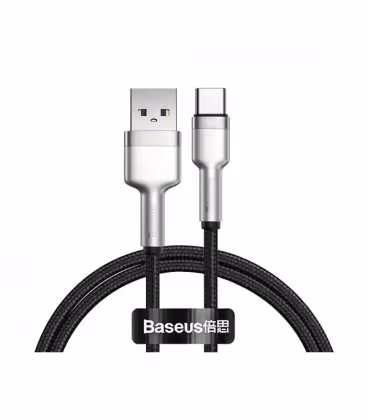 کابل Type C فست شارژ باسئوس مدل Cafule Series Metal CATJK-A01 طول 1 متر