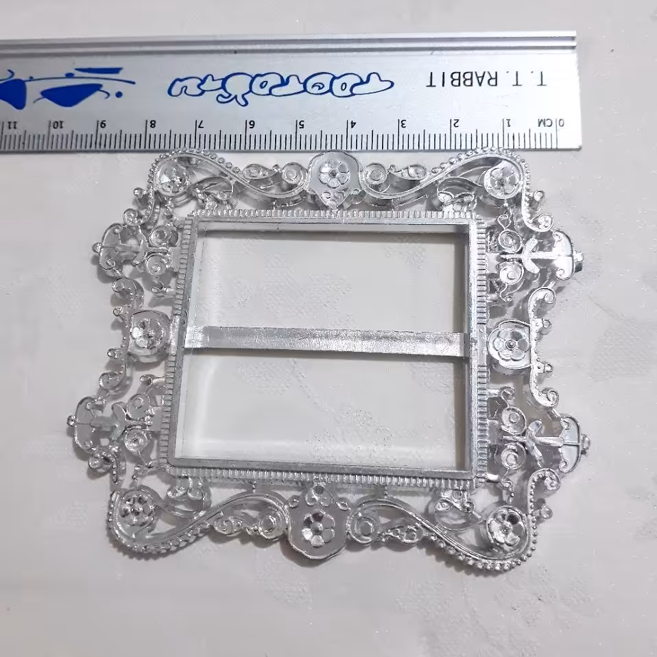 سگک پلاستیکی نقره ای(یک عدد)
