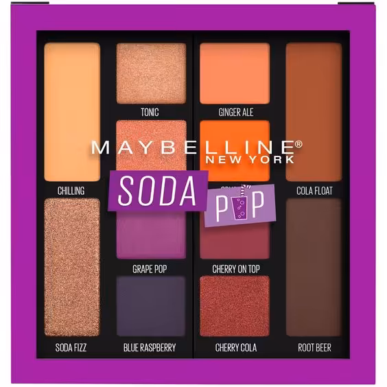 پالت سایه چشم سودا پاپ میبلین اصل |MAYBELLINE Soda Pop