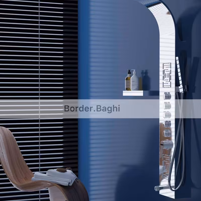 پنل دوش مدل استیل T