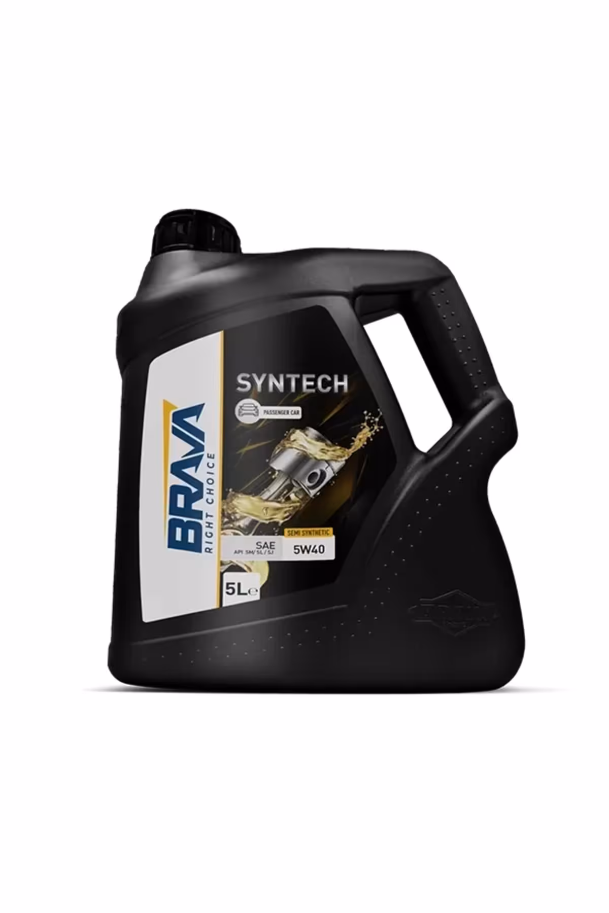 روغن و مکمل موتور 5W40 نیمه سینتتیک Brava