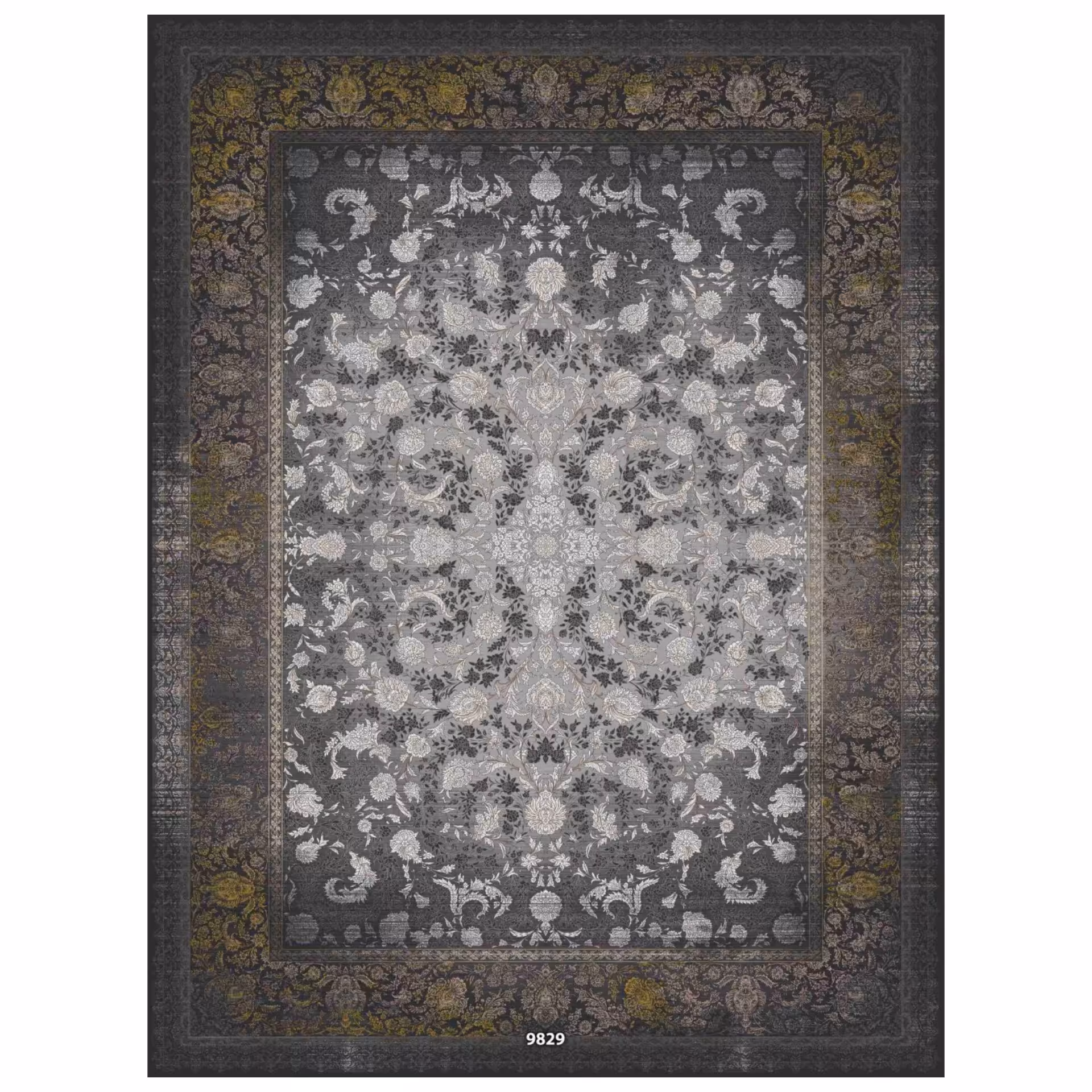 فرش وینتیج 12 متری 1200 شانه کد H9829