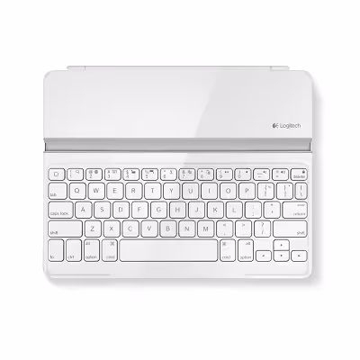 Logitech keyboard tablet ultrathin - white
