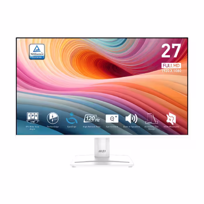 مانیتور 27 اینچ ام اس آی مدل PRO MP275W E2 White