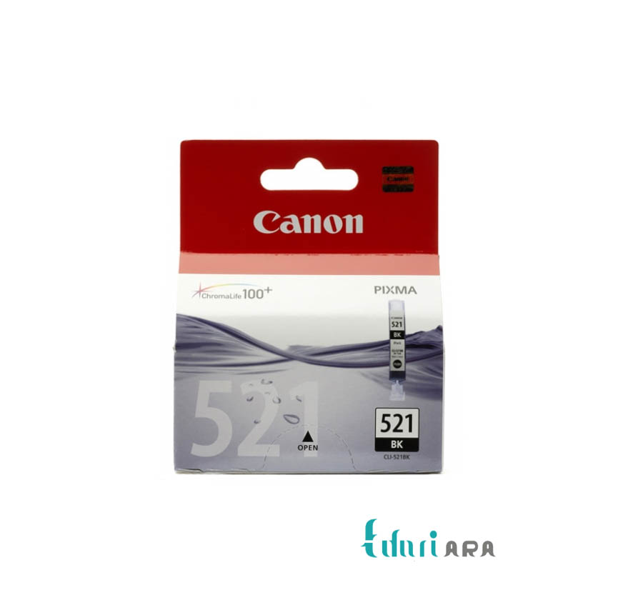 کارتریج جوهر افشان کانن CLI-521 مشکی