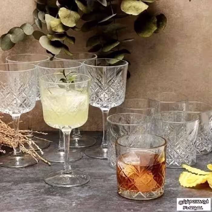 ست گیلاس و نیم لیوان تایملس پاشاباغچه
