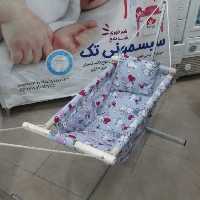 بانوج گهواره سنتی در رنگ وطرح های متنوع اسپرت دخترانه وپسران برنداتا پروفیل سنگین مدل3کاره 