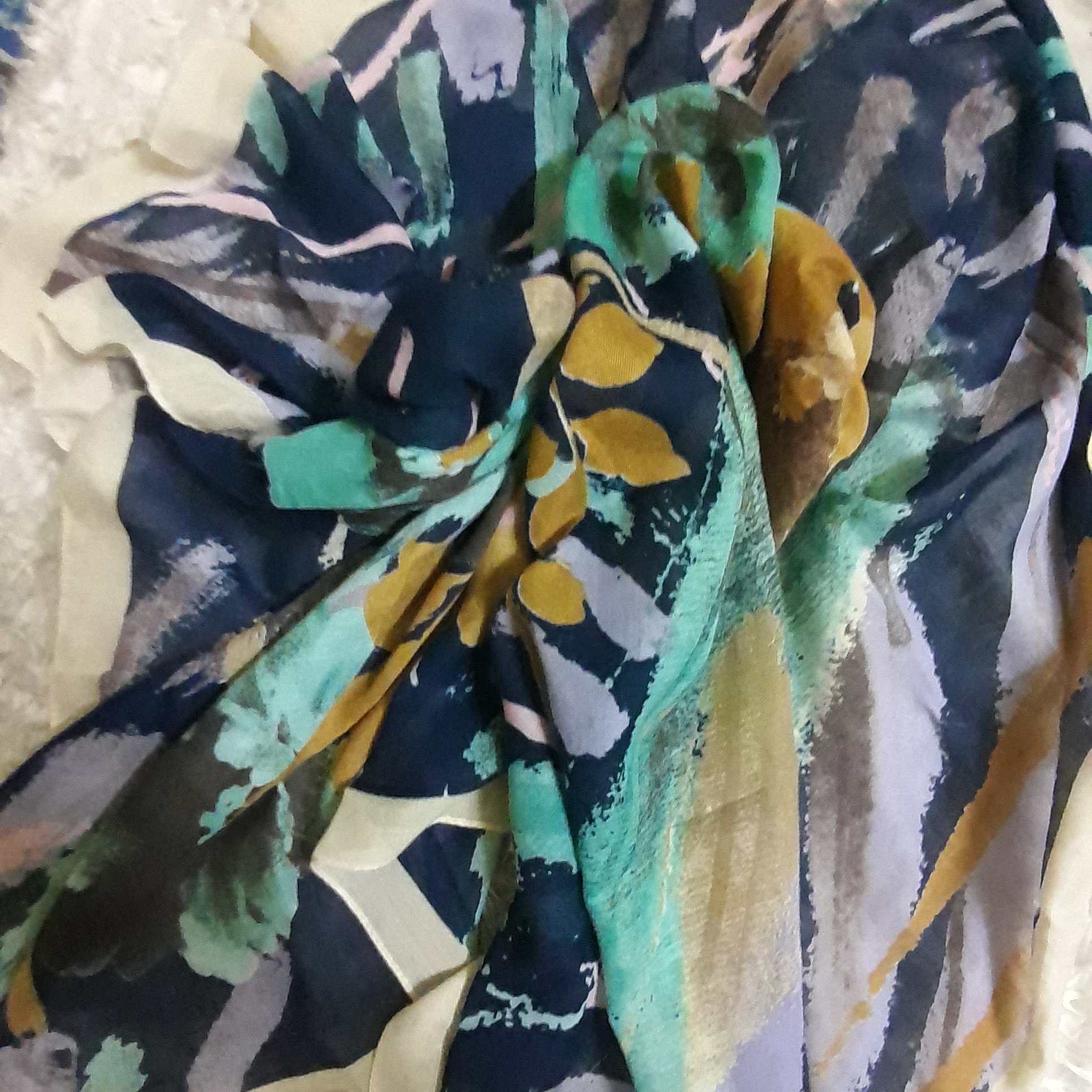 روسری نخی دور دوز