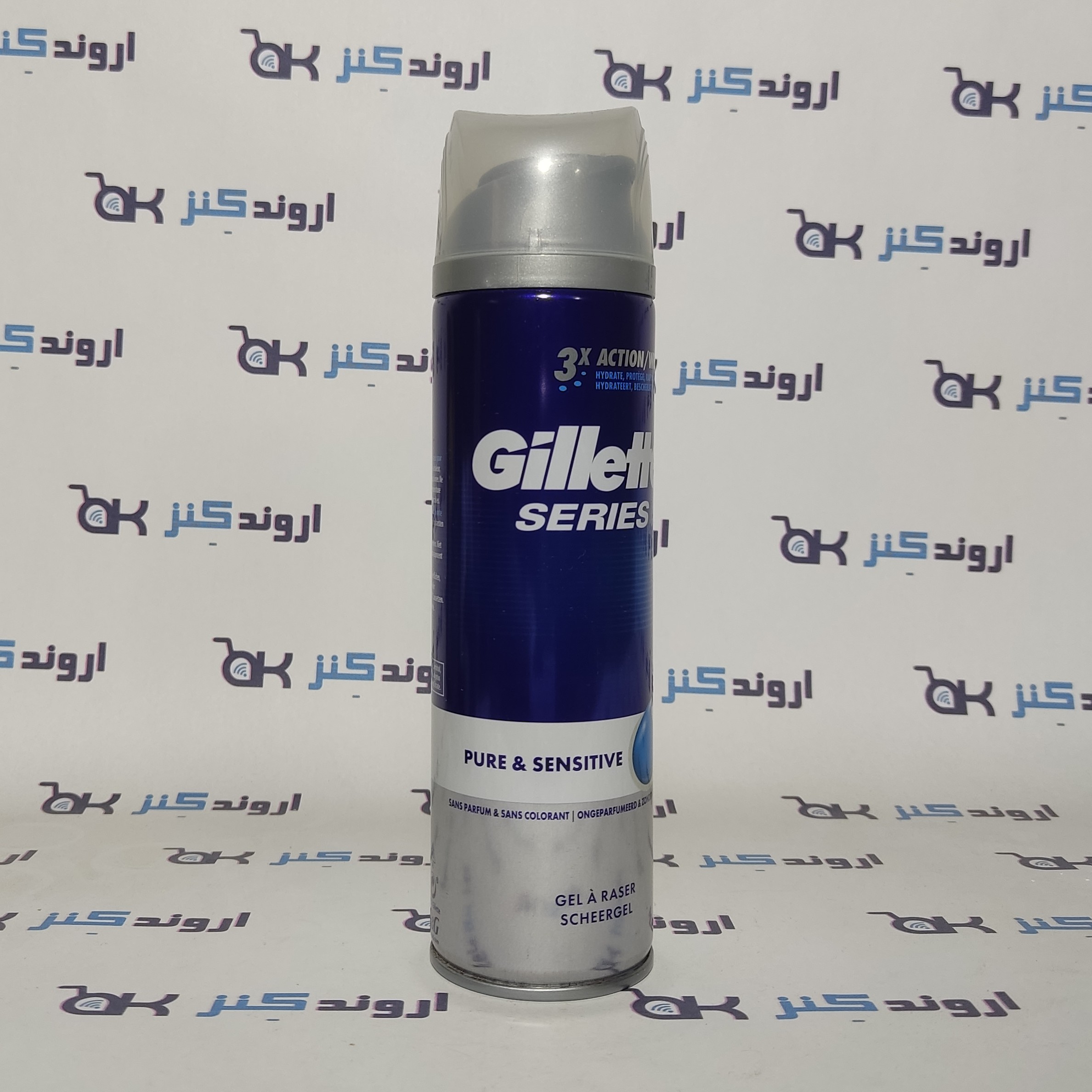 ژل اصلاح ژیلت Gillette سری Series مدل Pure and Sensitive