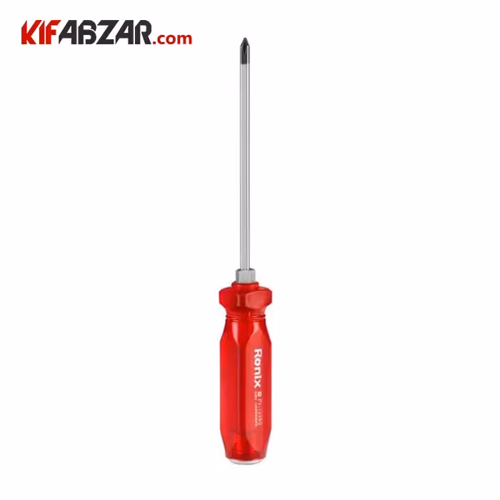 پیچ گوشتی چهارسو ضربه خور تکی رونیکس مدل RH 2955