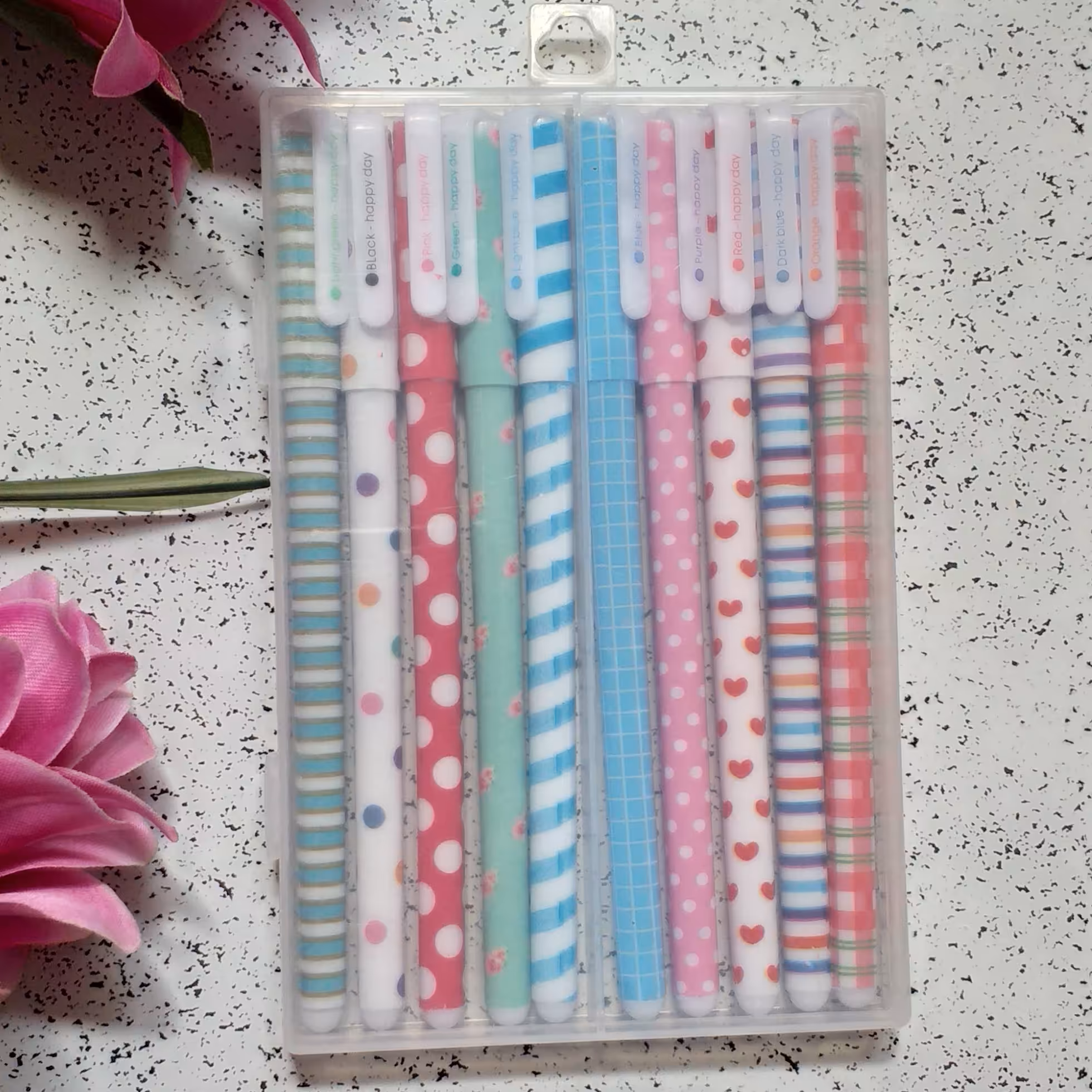 پک 10 عددی روانویس هپی دی طرح لاو( 2)