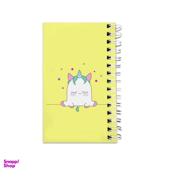 دفترچه یادداشت مدل to do list طرح یونیکورن فانتزی کد bambi28336