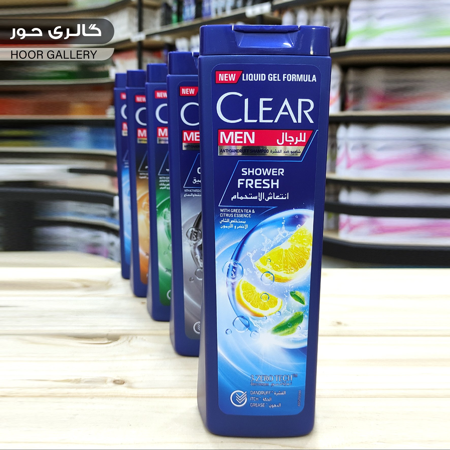 شامپو کلیِر مدل SHOWER FRESH حجم 400 میلی