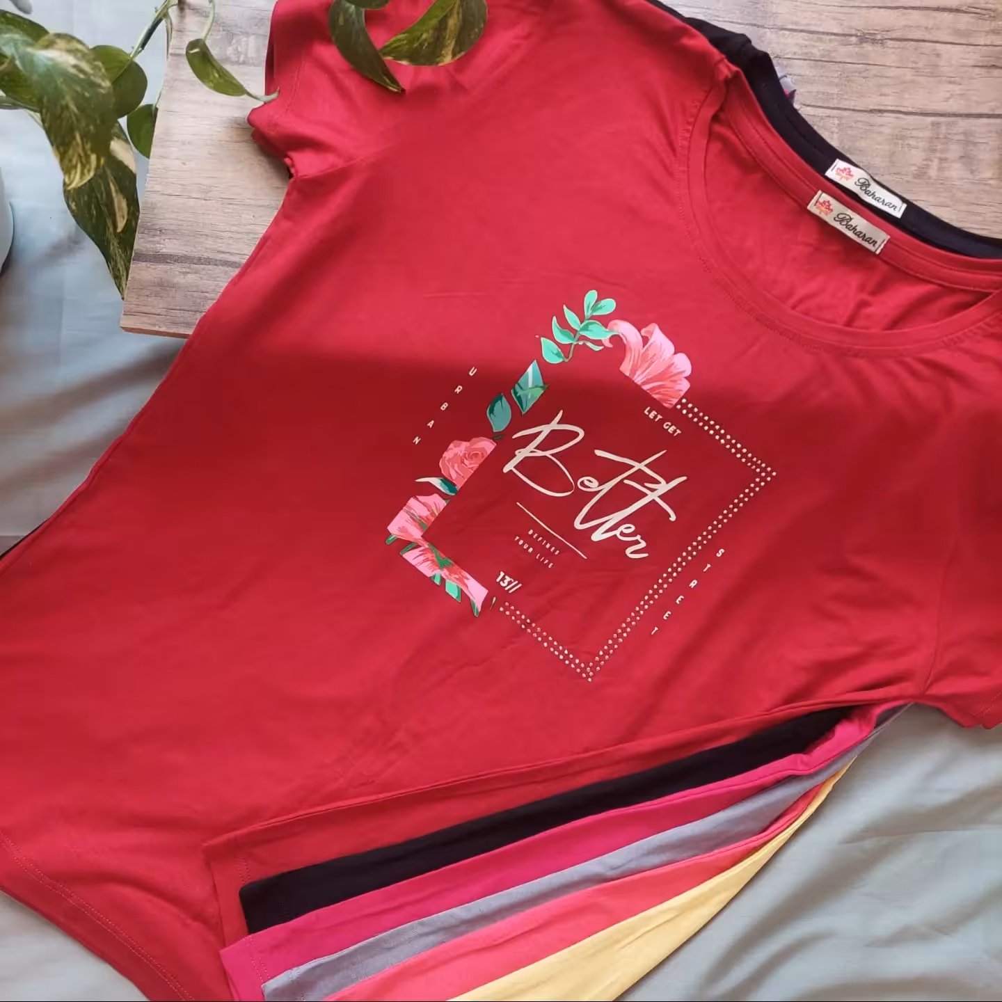 تیشرت خونگی زنانه