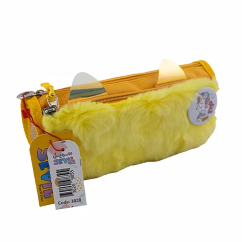 جامدادی دو زیپ رنگی فانتزی طرح 3020 سویل آساناپخش 