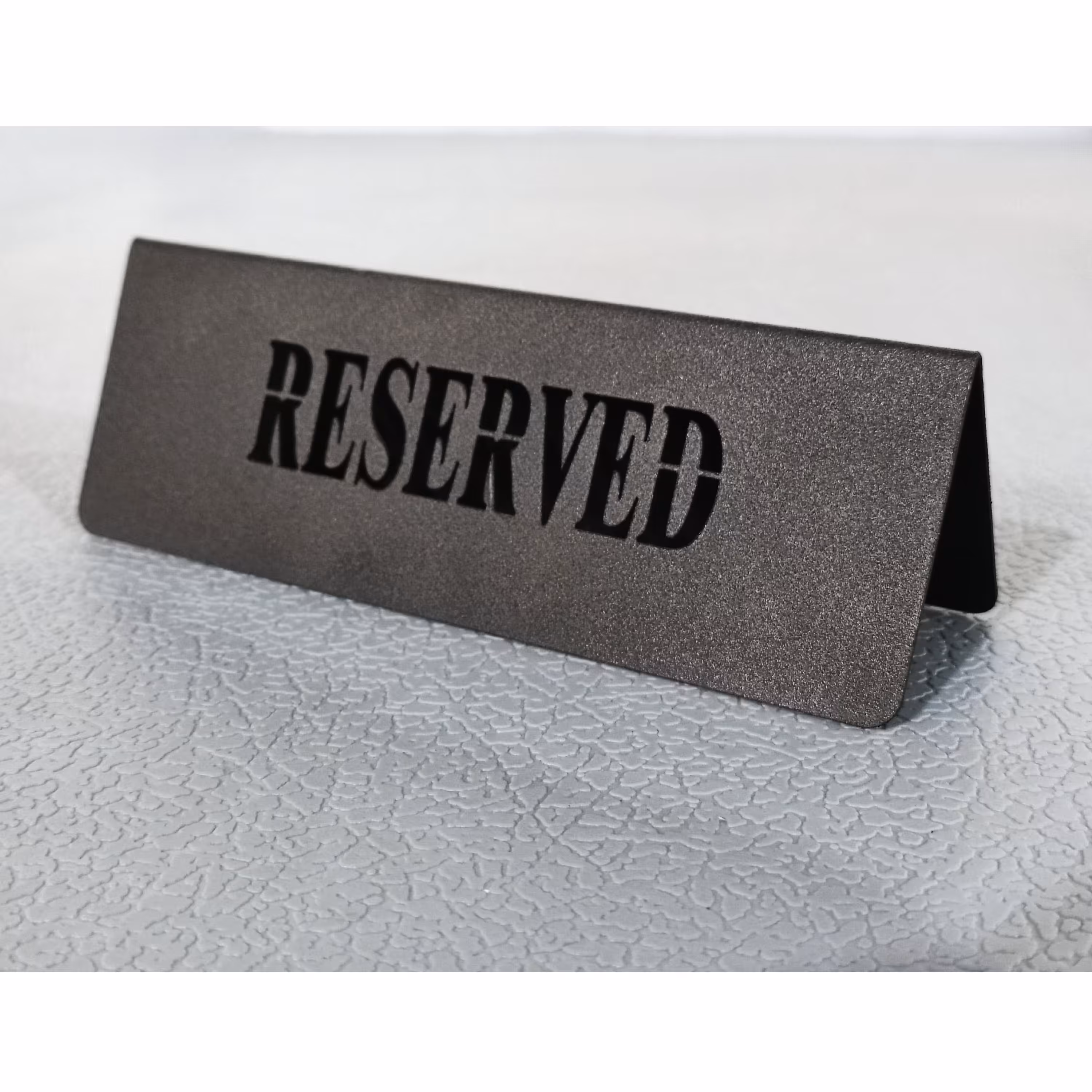 تابلو رزرو رومیزی- تابلو Reserved  کافه رستوران 