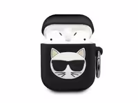 کاور سیلیکونی ایرپاد اپل طرح گربه کارل CG Mobile Apple Airpods/Airpods 2 Karl Cat Silicone Case
