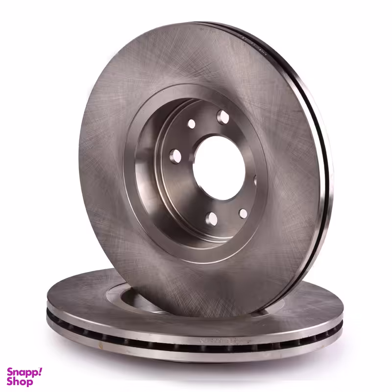 دیسک ترمز چرخ جلو خودرو ایساکو کد 01 مناسب ال90 و ساندرو مجموعه ۲ عددی