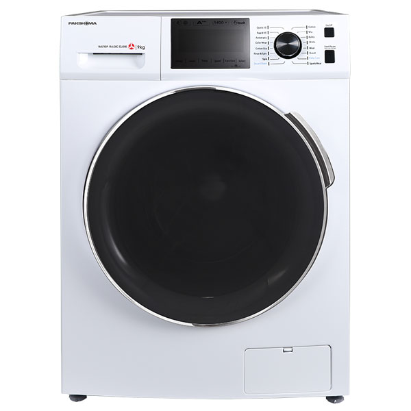 ماشین لباسشویی پاکشوما 9 کیلویی مدل BWF-40916 WT