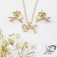 نیمست پاپیون نگین اتمی برند ژوپینگ کد 17609