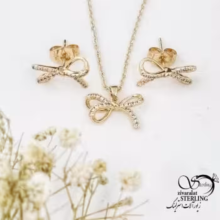 نیمست پاپیون نگین اتمی برند ژوپینگ کد 17609